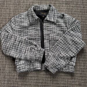 Truth Monochrome Textured Women's Blazer